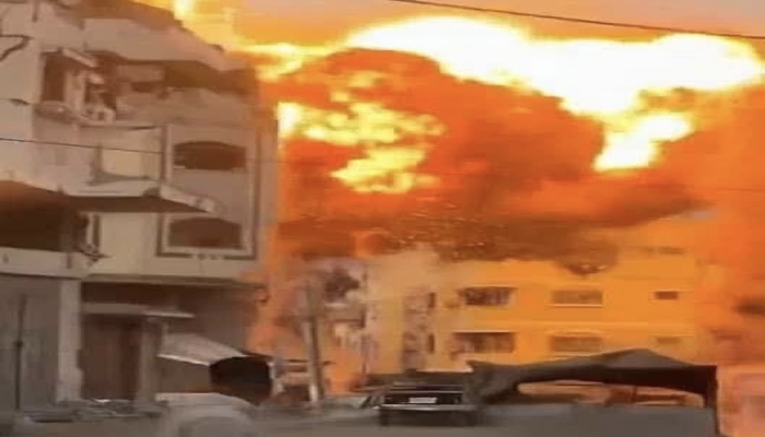 15 شهيدا في قصف الاحتلال مربعا سكنيا في حي الصبرة جنوب مدينة غزة
