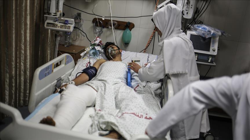 عشرات الدول تطالب الاحتلال بفتح ممر لنقل الجرحى من غزة 

