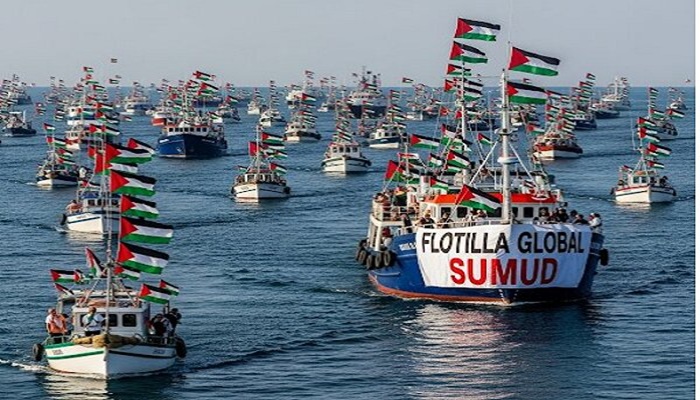 45 سفينة بأسطول الصمود
