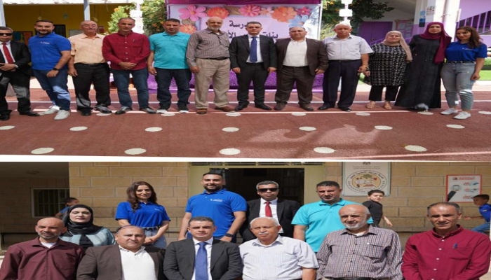 بنك الإسكان يتبرع بحقائب ولوازم مدرسية لمجموعة من الطلبة المحتاجين في مدارس منطقة بيرزيت