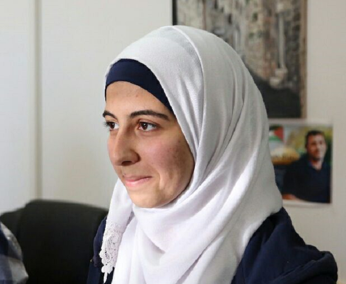 الطالبة الفلسطينية