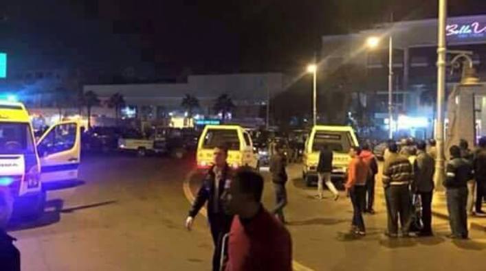 التلفزيون المصري: قوات الأمن تتصدى لهجوم 