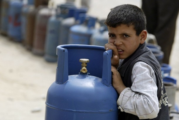  أزمة الغاز في غزة..