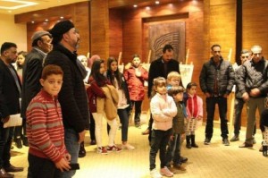 افتتاح معرض 