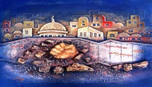 افتتاح معرض رسامين