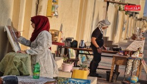 فنانان من رفح يفتحان