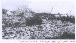 قرية بيت نقوبا المهجرة..