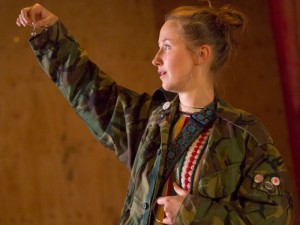 حمامة أولومبيا سحقت